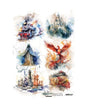 Papel arroz Alchemy of art Legends of the magic MAGIC-03 1