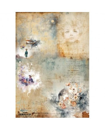 Papel arroz Alchemy of art Between BW-01 1