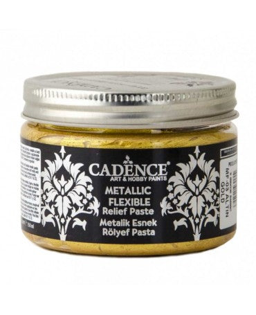 Pasta Relieve CADENCE FLEXIBLE Metálica GOLD 150ml 1