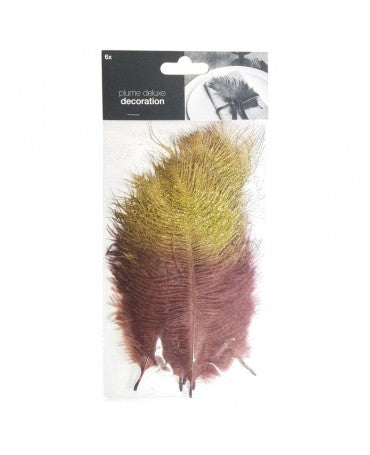 PLUME DELUXE feathers 6 pcs 1
