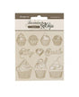 CHIPS Stamperia COFFEE AND CHOCOLATE SWEETY 1