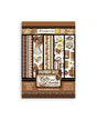 Washi Tape STAMPERIA 8 HOJAS A5 COFFEE AND CHOCOLATE 1