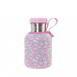Botella basica inox 0,35 oso rosa laken 1