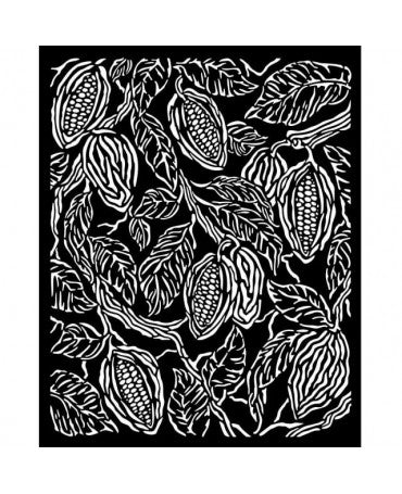 STENCIL STAMPERIA COFFEE AND CHOCOLATE COFFEE TEXTURA 1
