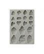 Molde STAMPERIA silicona A5 COFFEE AND CHOCOLATE DULCES 1