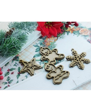 Madera Adornos Navideños II 1