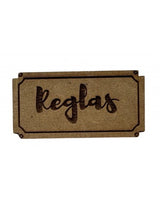 MADERA SELLO BAJO RELIEVE 6-8CM REGLAS 1