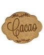 MADERA SELLO BAJO RELIEVE 10-12CM CACAO 1
