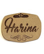 MADERA SELLO BAJO RELIEVE 10-12CM HARINA 1