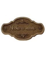 MADERA SELLO ALTO RELIEVE 10-12CM HECHO A MANO 1