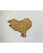 Madera Mapa Euskadi Ikurriña 20cm 1