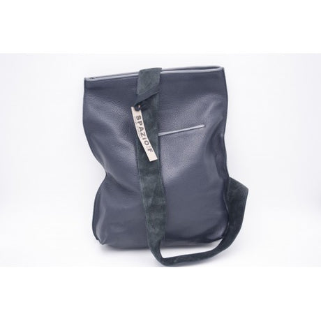 Bolso mochila spazioif sacchitedda blu/grigio 1