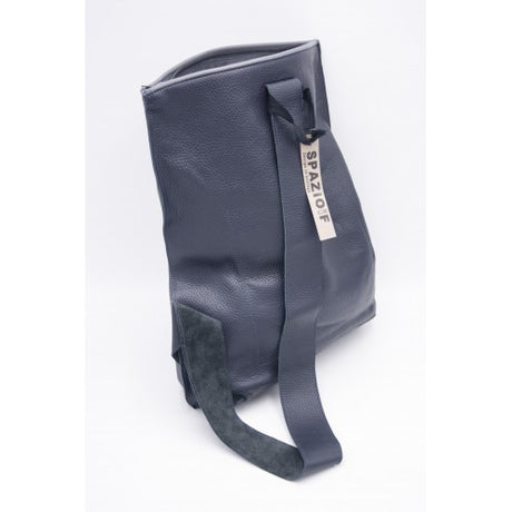 Bolso mochila spazioif sacchitedda blu/grigio 2