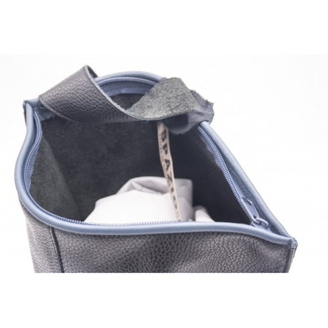 Bolso mochila spazioif sacchitedda nero/blu 2