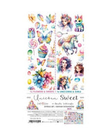 RECORTABLES CRAFT O´CLOCK Unicorn sweet MIX 1