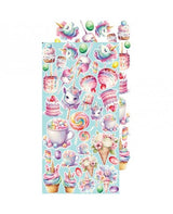 RECORTABLES CRAFT O´CLOCK Unicorn sweet lowers and Sweets 2
