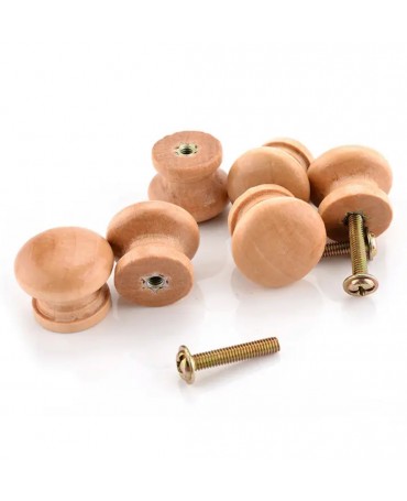 Pomo madera Redondo 1