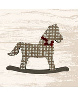 Caballito Balancin 20cm Decorado 1