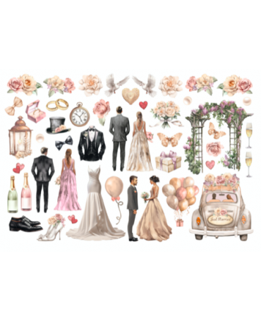 Ephemera Stamperia ROMANCE FOREVER CEREMONY EDITION 2