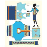 Tela debbie ethnic dress your doll 1