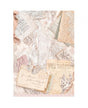 Papel arroz Stamperia A4 ROMANCE FOREVER LETTERS 1