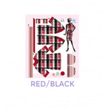 Tela judy red/black dress your doll 1