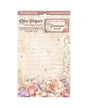 Papel arroz Stamperia A6 ROMANCE FOREVER backgrounds (8UD) 1