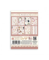 Washi Tape STAMPERIA 8 HOJAS A5 ROMANCE FOREVER 2