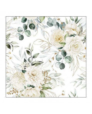 Servilletas EUCALYPTUS AND ROSES 1