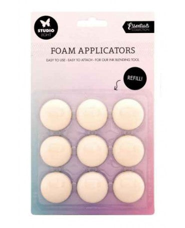 Aplicador esponja tinta Recambio redondos foam STUDIO LIGHT 30mm 1