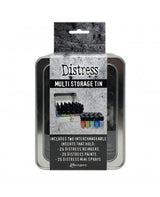CAJA METÁLICA para Distress Paint, reinkers y mini sprays 1