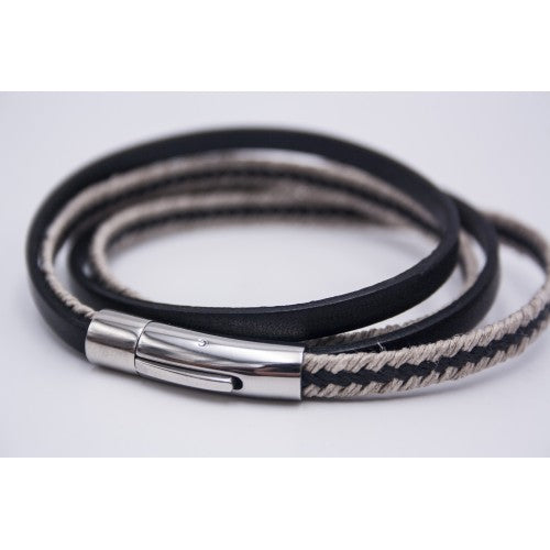Pulsera hombre loop&co clictr-nr t2 1