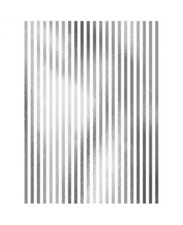Papel arroz Cadence A3 FONDO PLATA LINEAS 1