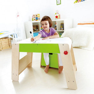 Mesa y taburete infantil hape 2