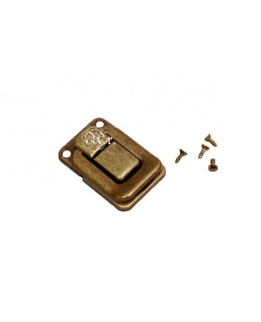 Cierre Estuche 2.8x4 Cm Oro Viejo 1