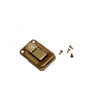 Cierre Estuche 2.8x4 Cm Oro Viejo 1