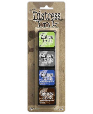 TINTA DISTRESS MINI INK KIT 14 1