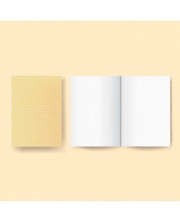 CUADERNO Little Project A5 Punteado amarillo 2