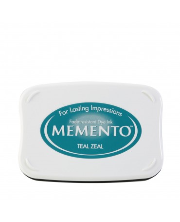 Tinta Memento ink pad Teal Zeal 1