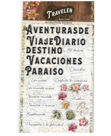 Stickers PUFFY ALBERTO JUAREZ TRAVELER 25ud 1