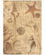 Papel arroz Stamperia A4 Sea Land conchas 1