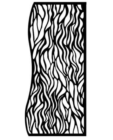 STENCIL Stamperia 12x25cm Sea Land ondas 1
