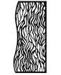 STENCIL Stamperia 12x25cm Sea Land ondas 1