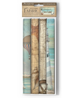 FABRIC Stamperia Sea Land 30x30cm 4pc 1