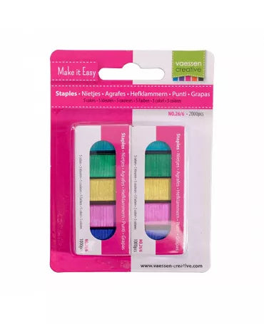 GRAPAS DE COLORES 2000 uds 1