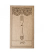 Madera Cuadro tenedor 45x25cm 1