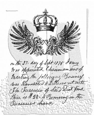 Sello Caucho TIM HOLTZ Royal Script 1