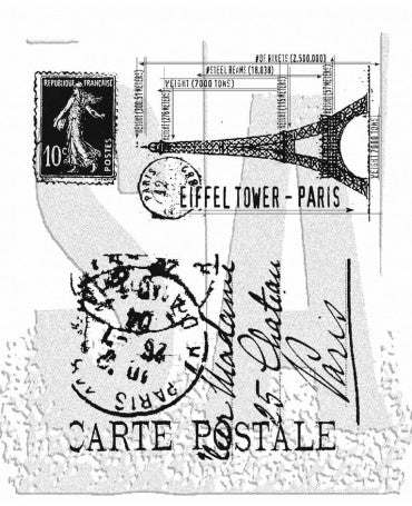Sello Caucho TIM HOLTZ I See Paris 1