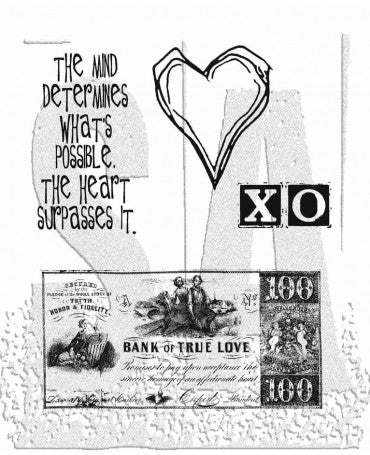 Sello Caucho TIM HOLTZ From The Heart 1