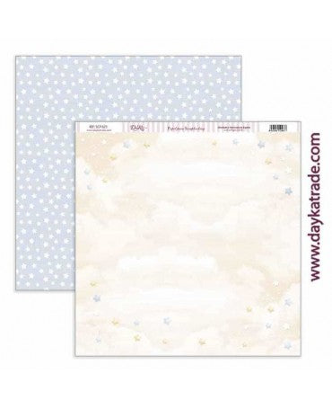 PAPEL SCRAP Dayka "Puro Amor Azules" 623 1